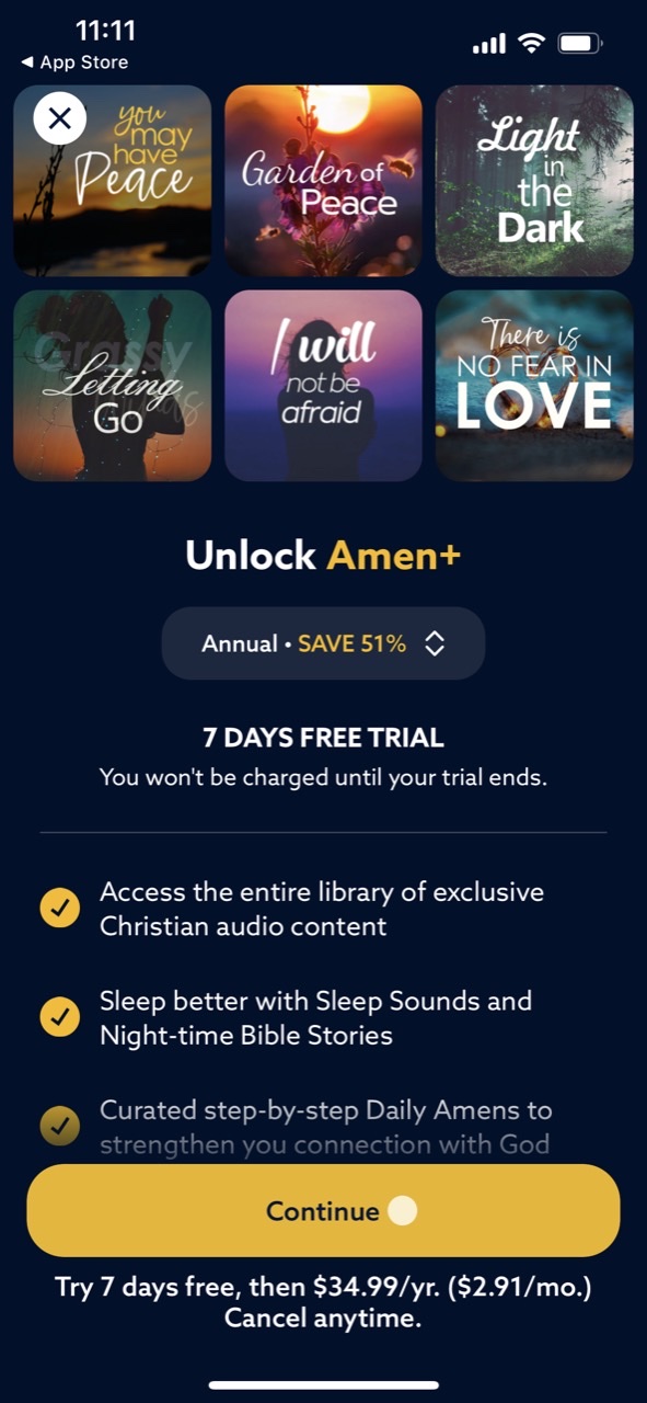 Amen: Christian Meditation