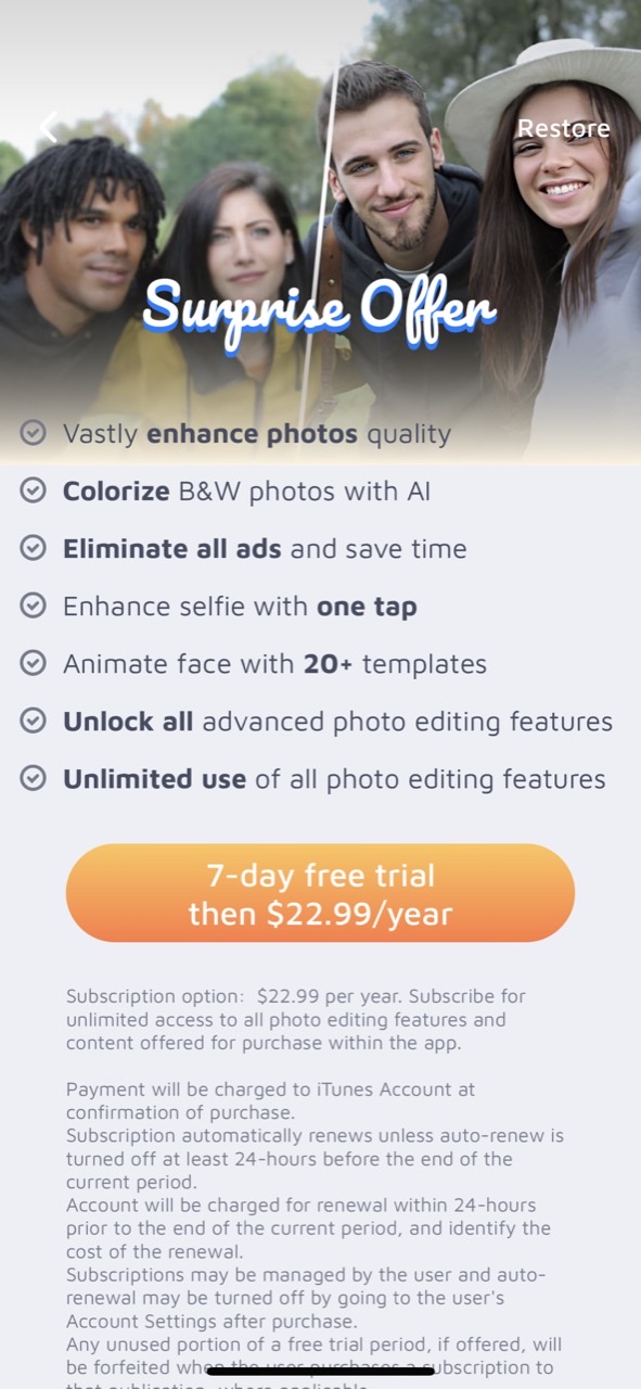 Photo Enhancer - EnhanceFox AI