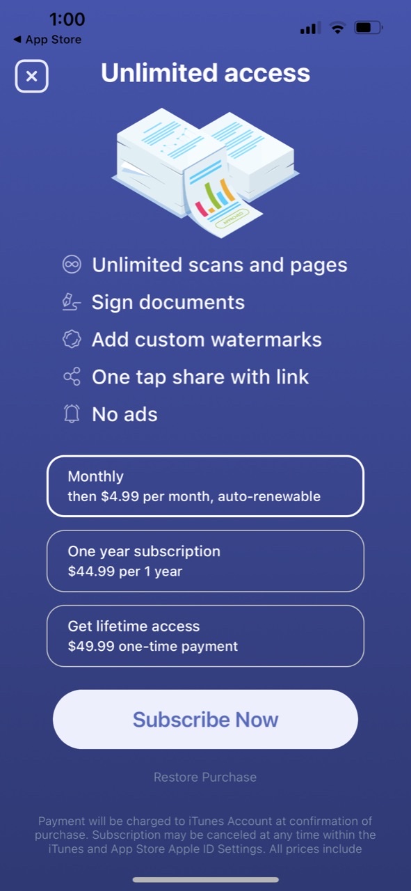 Scanner-App: Scan Text & Notes