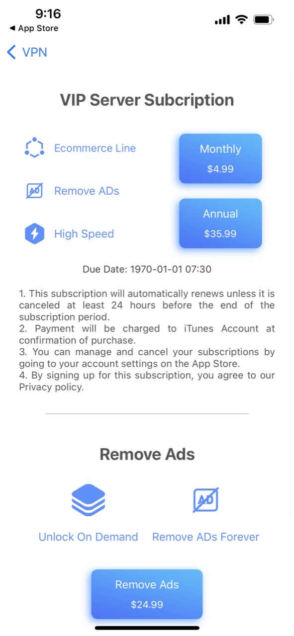 VPN - 夏时国际加速器 VPN