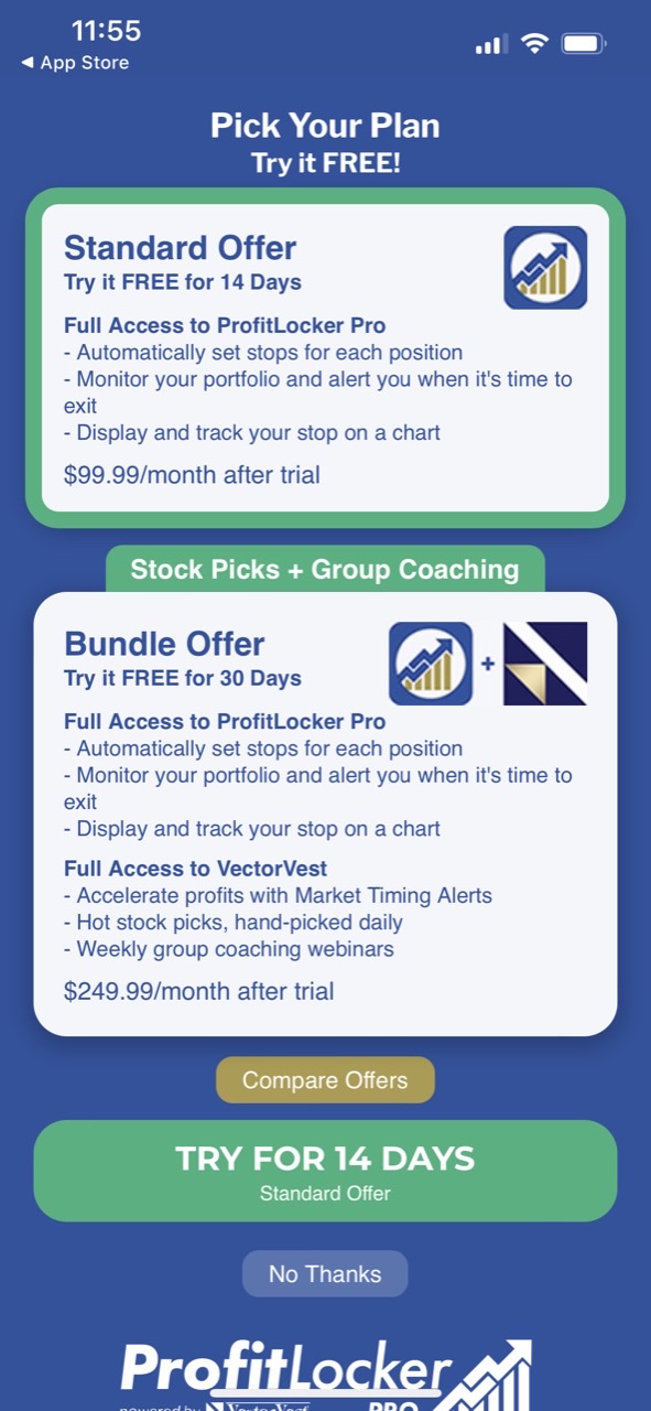 ProfitLocker Pro: Trading Stop