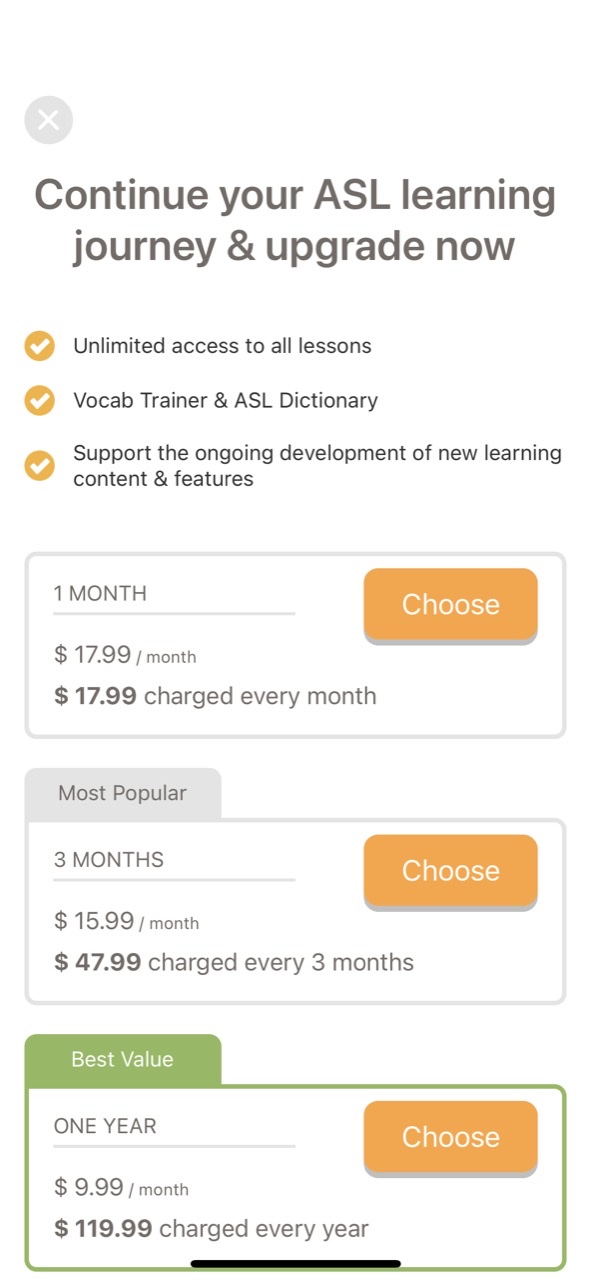 Lingvano - Learn Sign Language