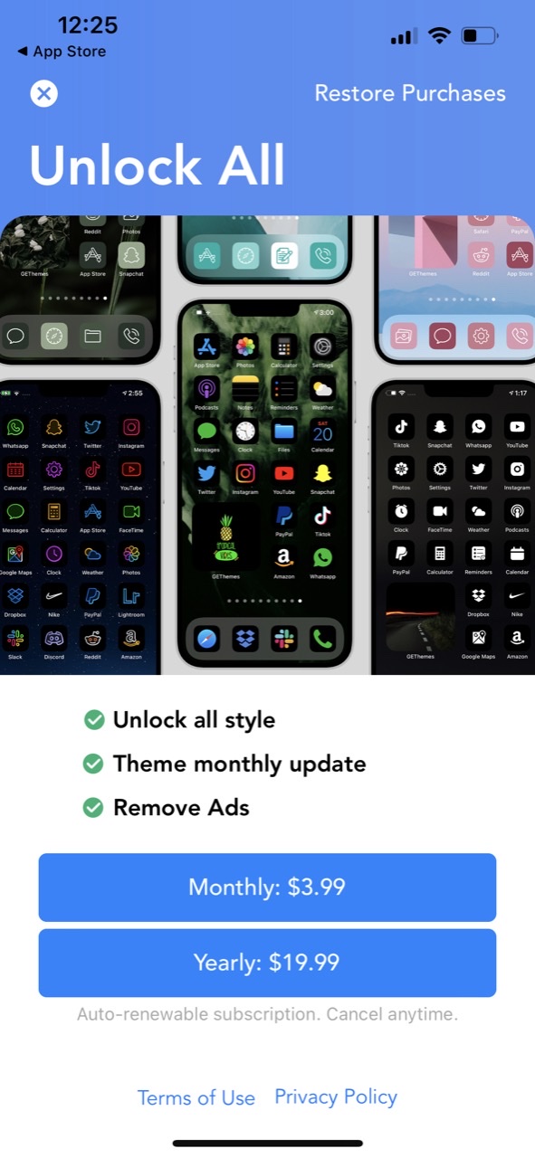 Themes - Icons App & Widget