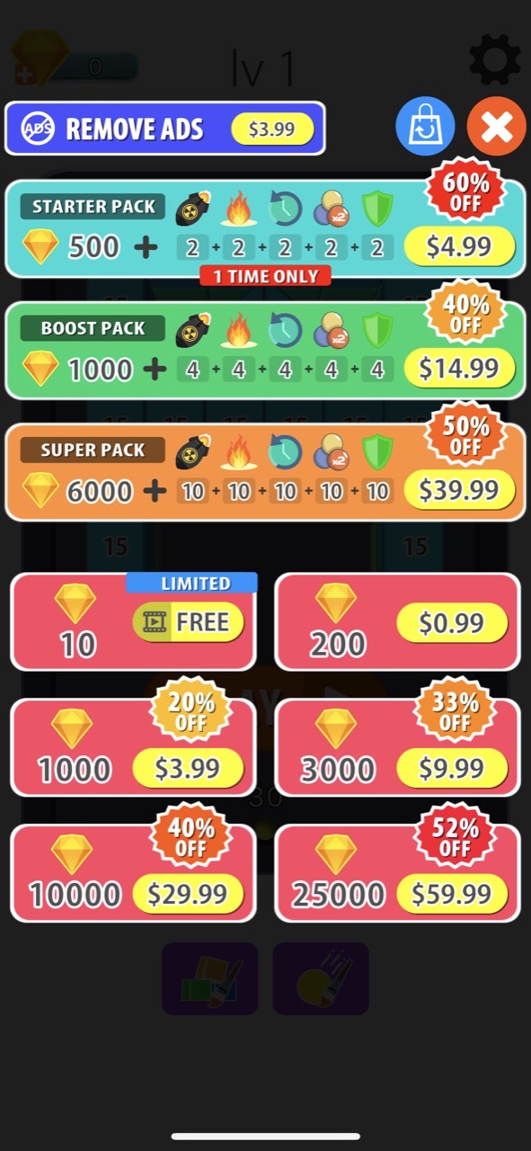 Super Balls - 3D Brick Breaker