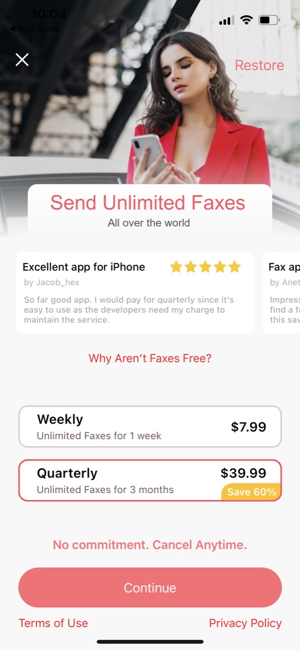 Fax From iPhone - Receive Fax