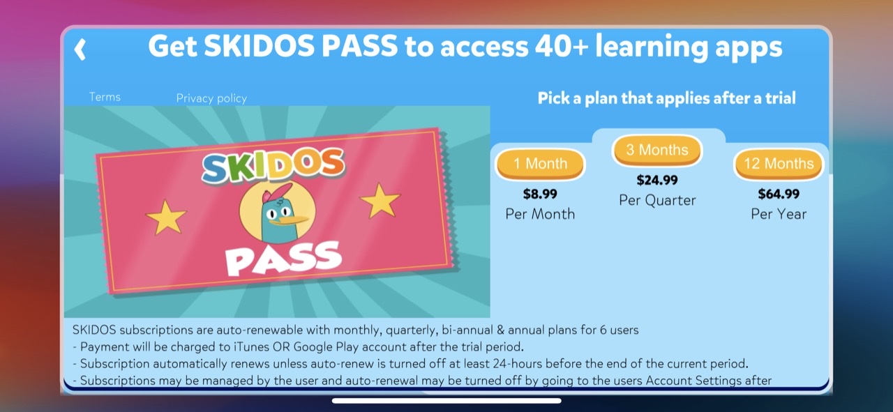 Fantasy World: SKIDOS Learning