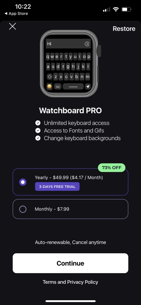 WatchBoard - Watch Keyboard