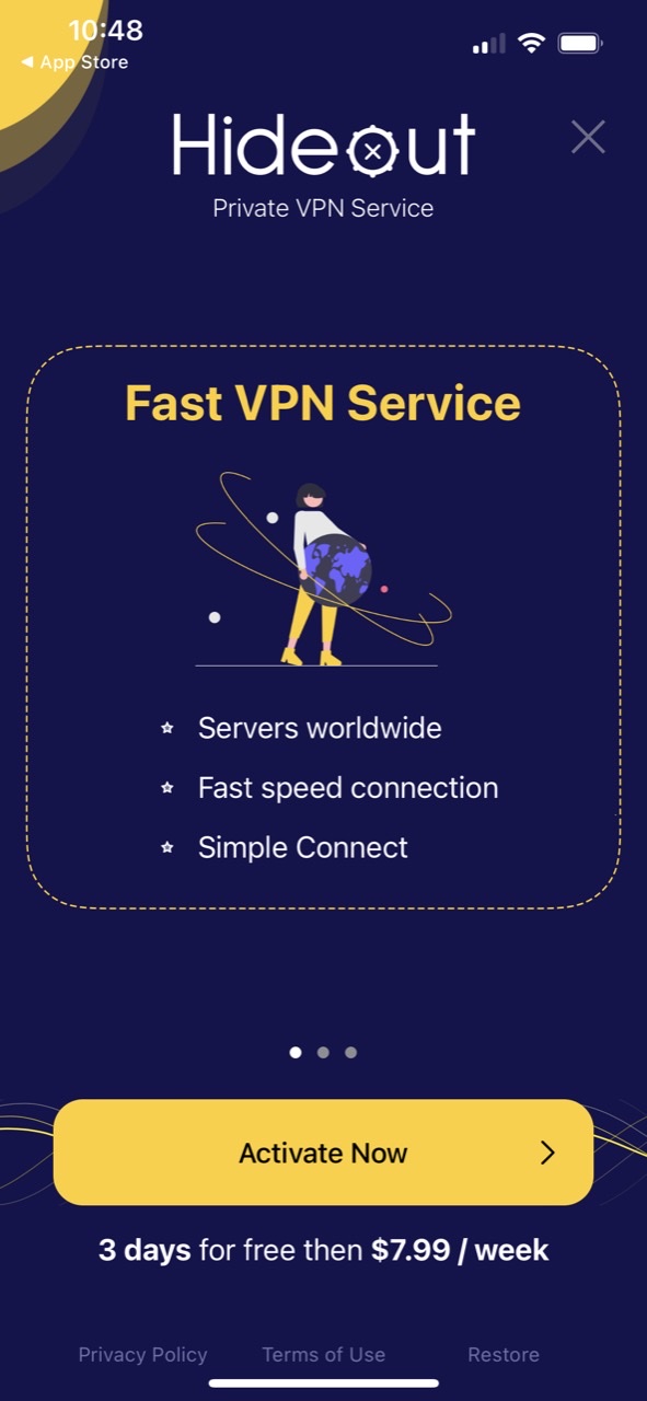 Hideout VPN Adblock Fast Proxy