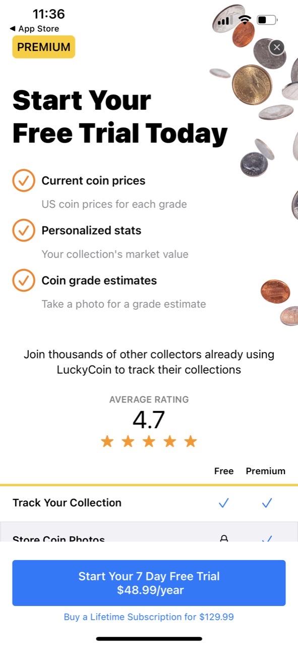 LuckyCoin - Coin Collecting