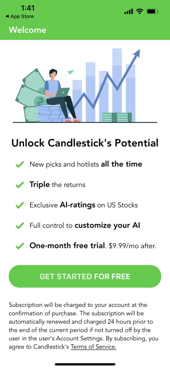 Candlestick: AI Stock Picks
