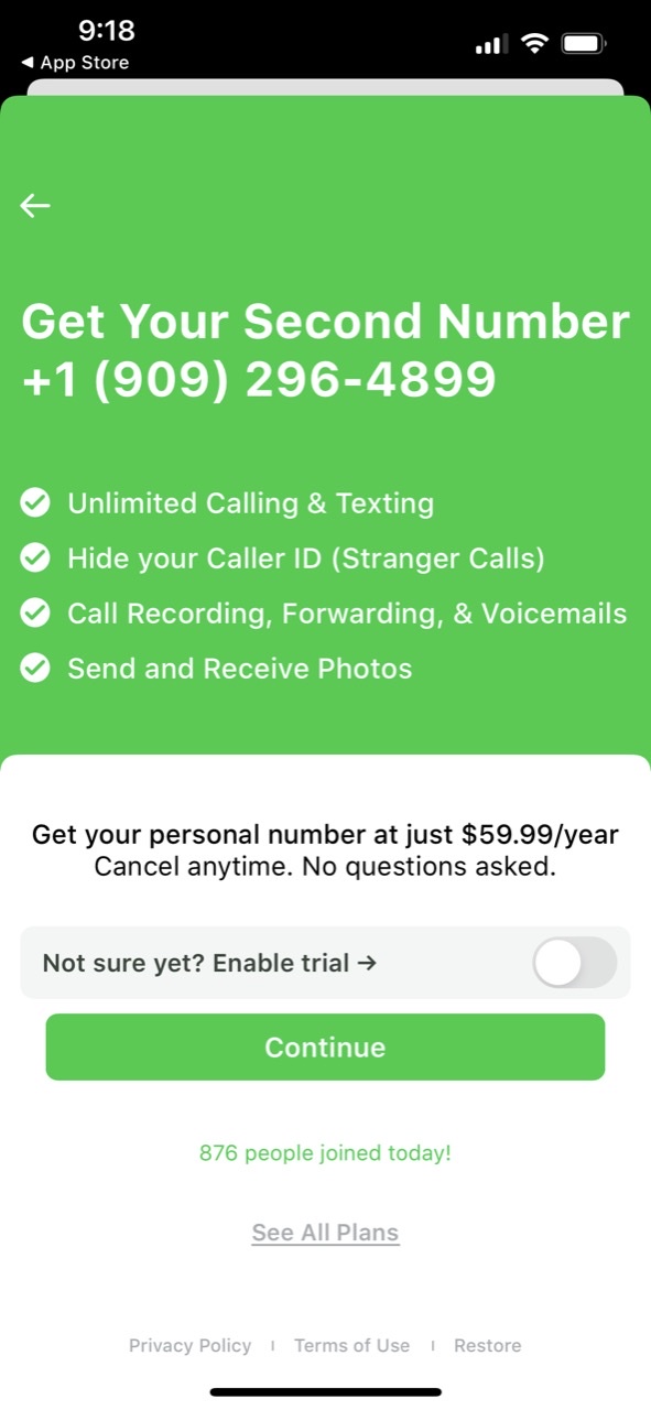 TXT App Phone Now