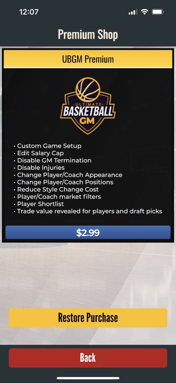 Ultimate Basketball GM 2024
