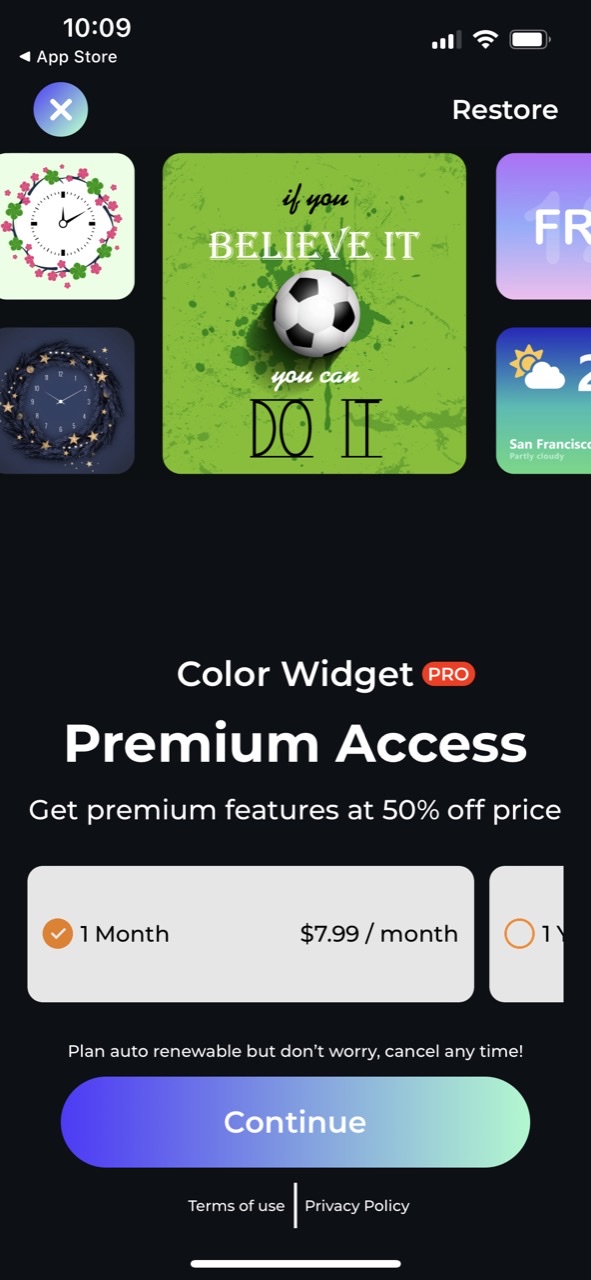 App Widgets - Icons & Themes
