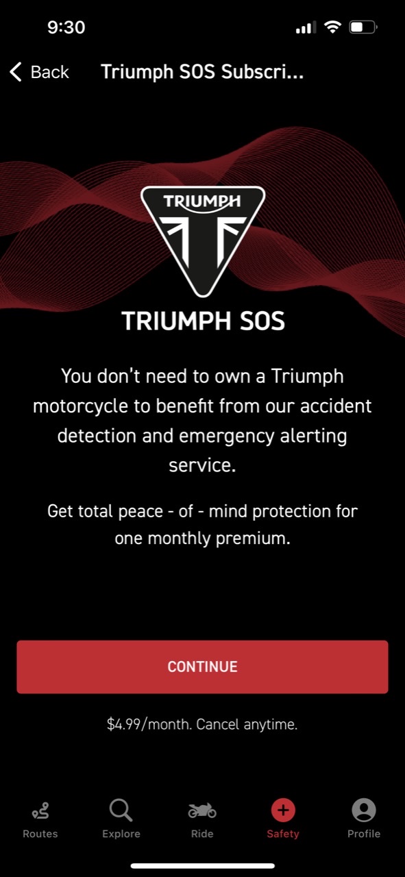 Triumph SOS