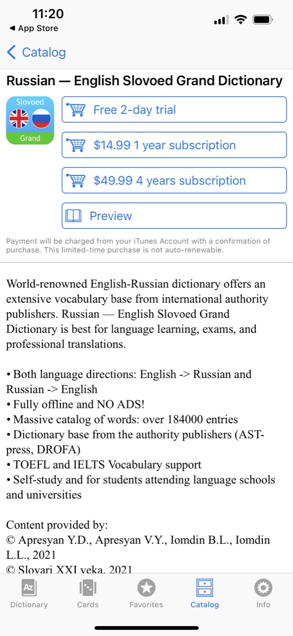 Slovoed Dictionary Collection