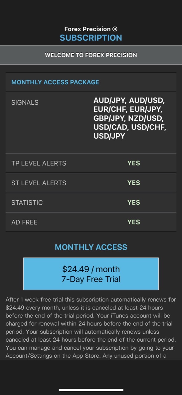 Forex Precision