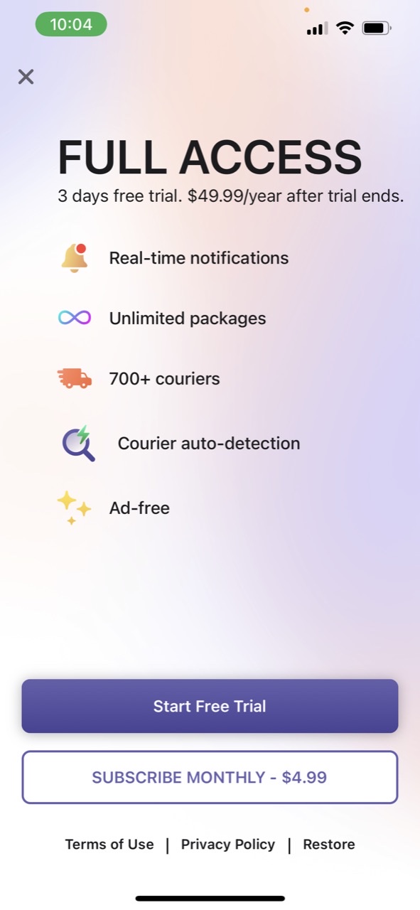 Package Tracker: Track Parcels