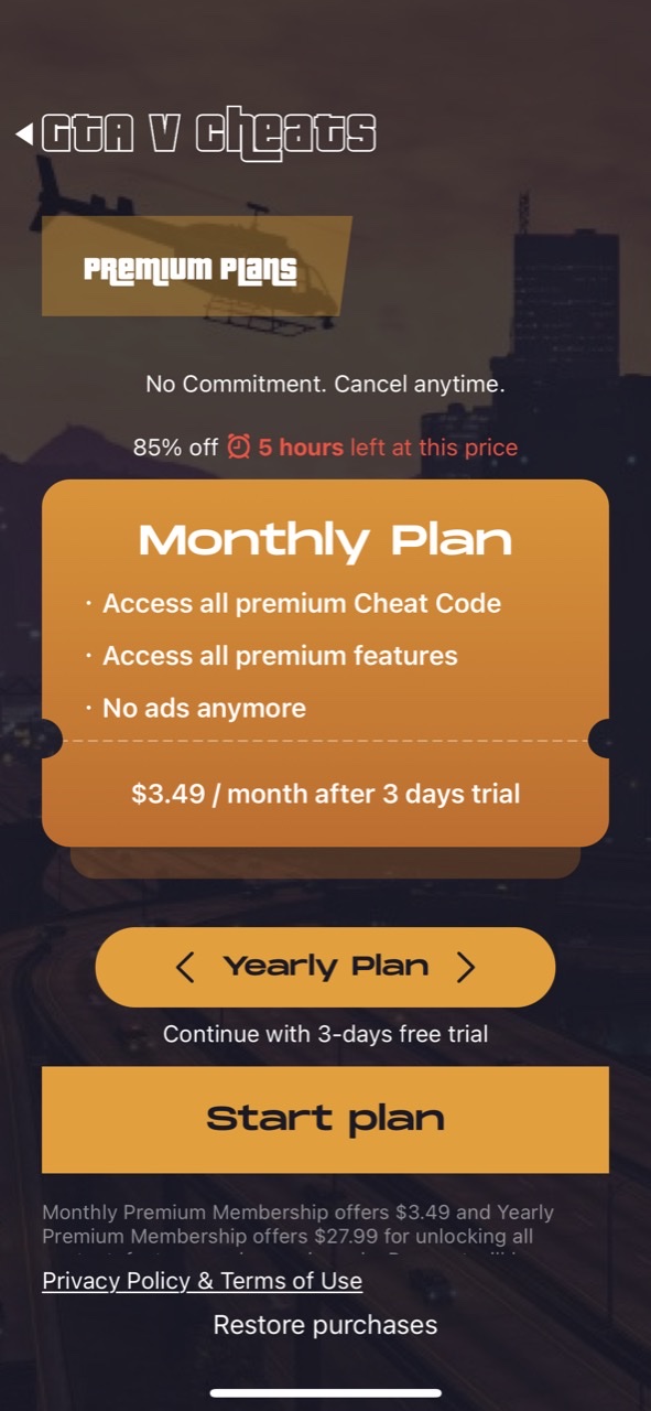 CHEAT CODES FOR GTA 5 (2022)