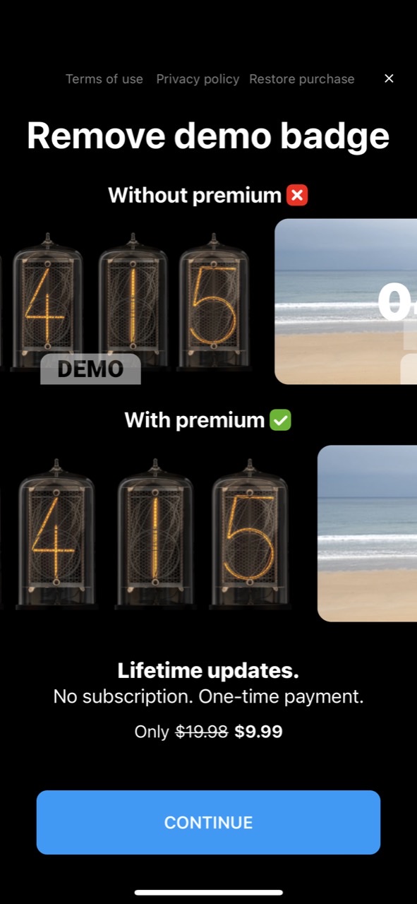 Clock Widget for Home Screen +