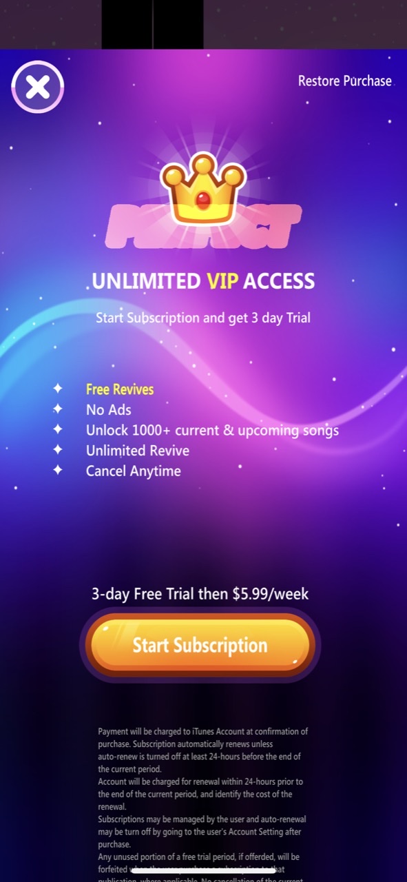 Color Tiles : Vocal Piano Game