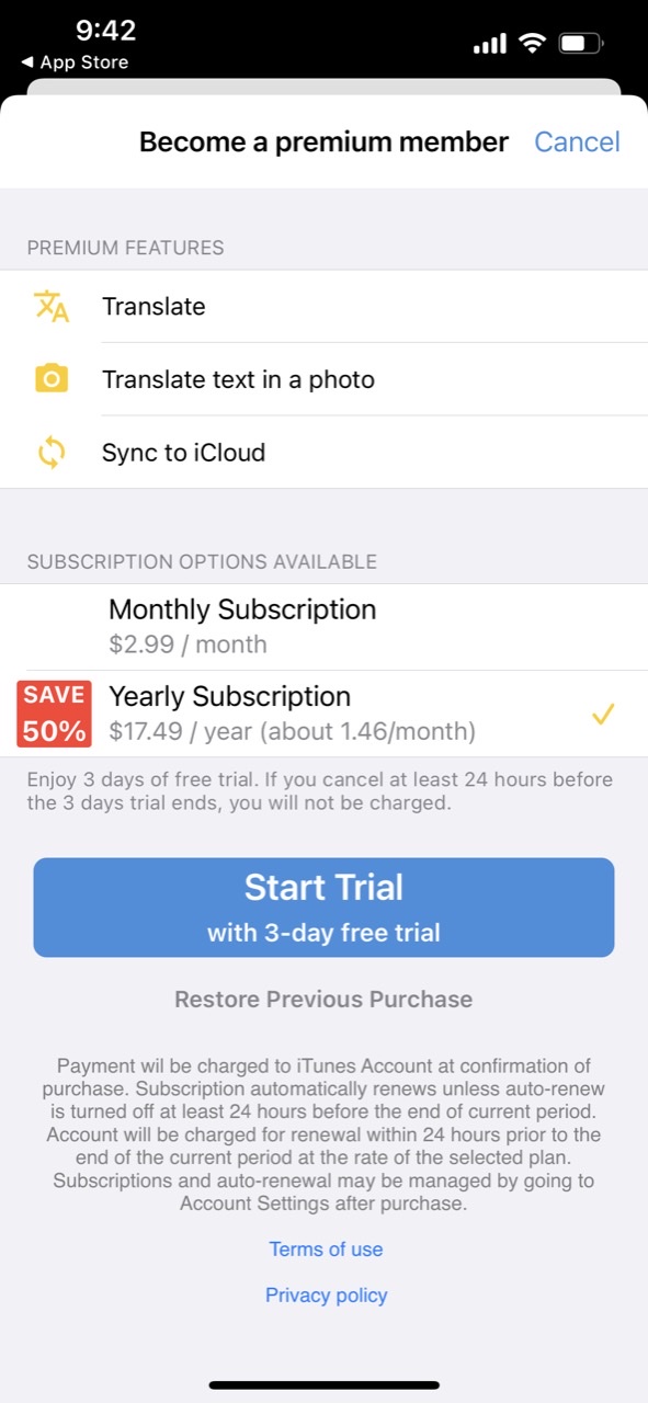 Photo Translator - Translation