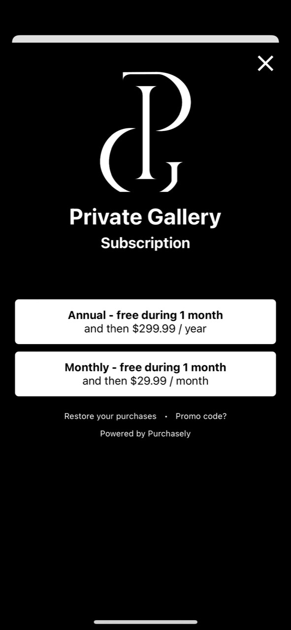 Private Gallery