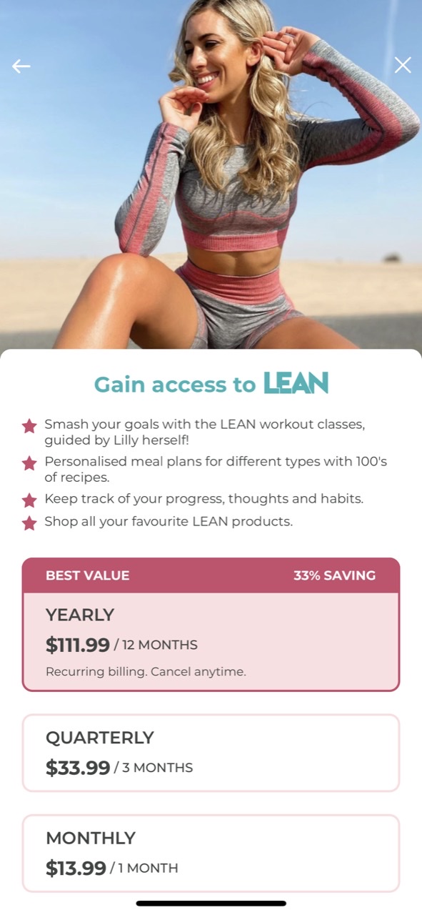 LEAN With Lilly