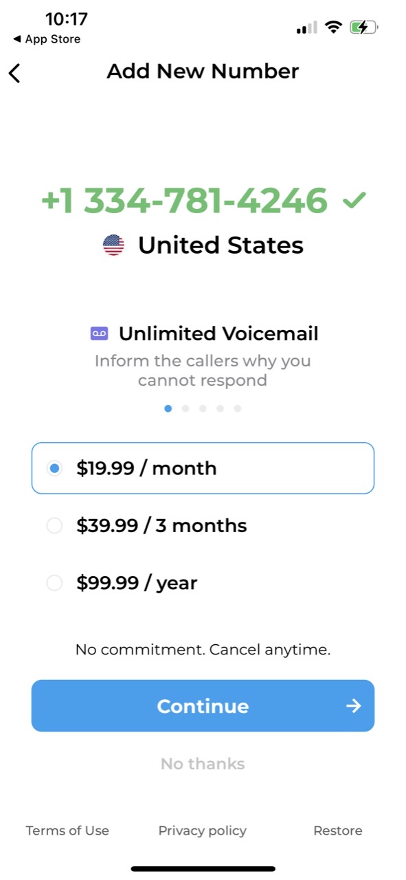 OnPhone - Second Phone Number