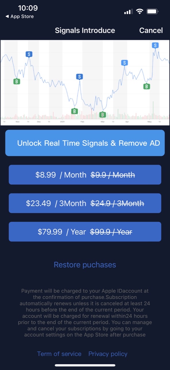 StocksScreener signal