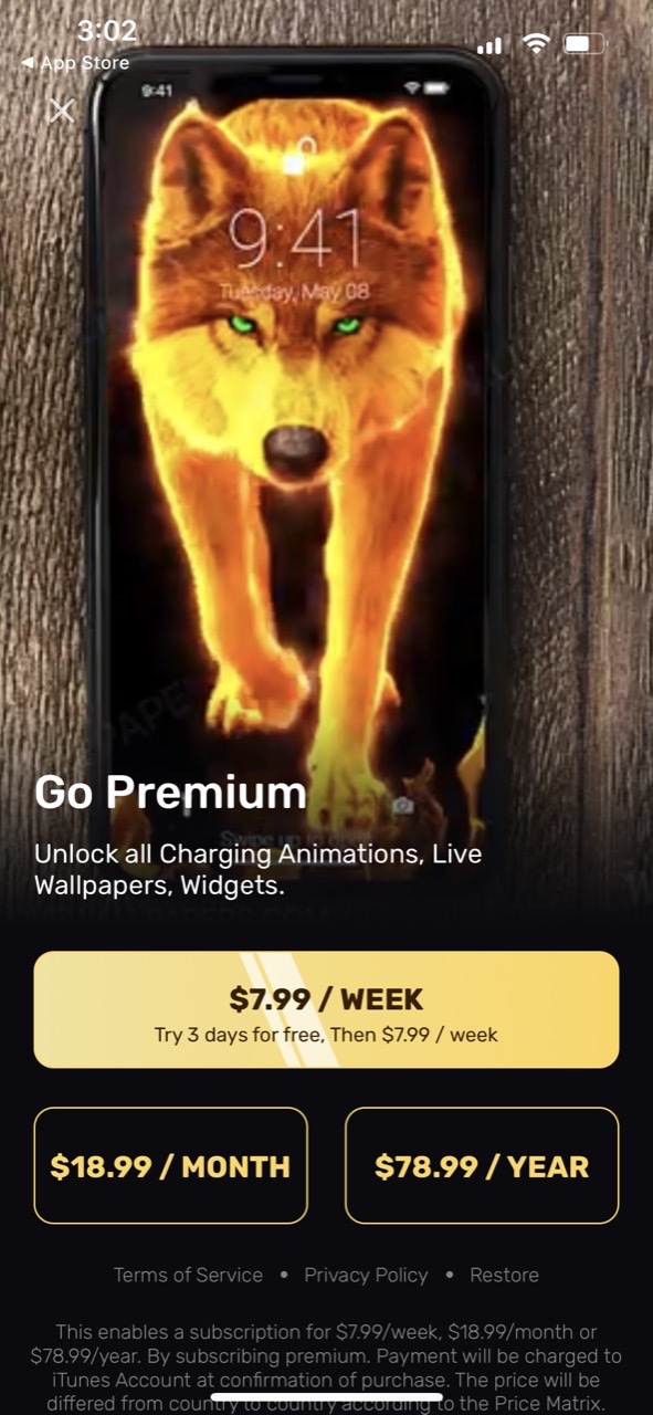 Live Wallpaper-Charing 4K