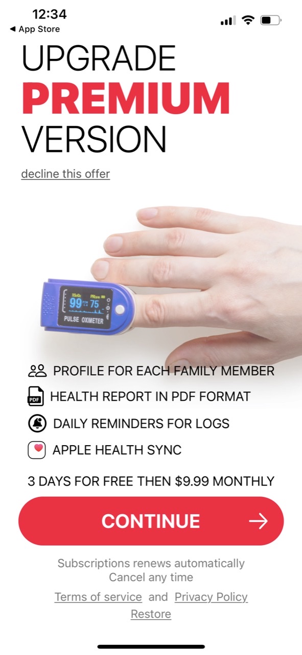 Blood Oxygen | O2 Monitor app+