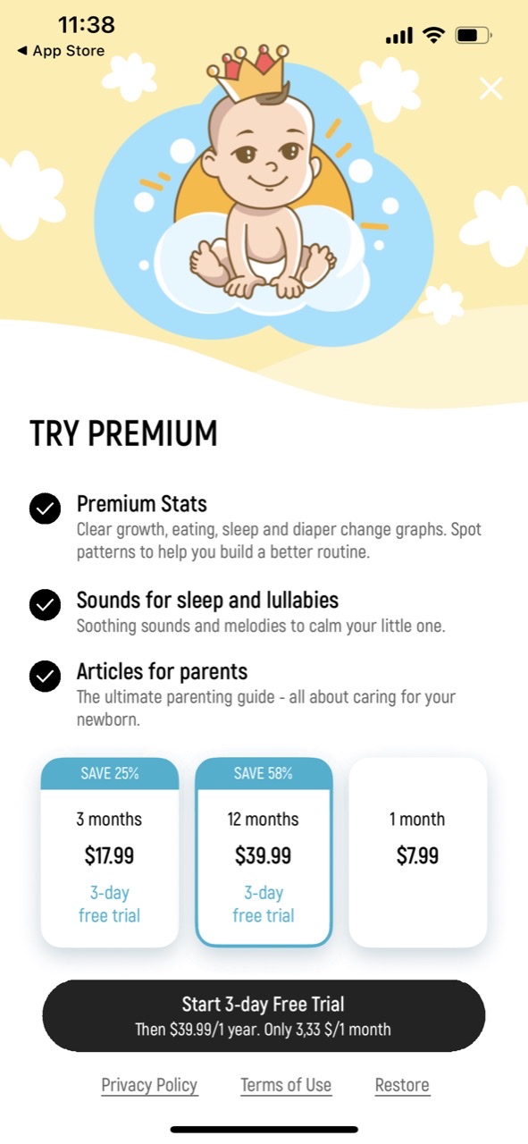 Breast Feeding - Baby Tracker