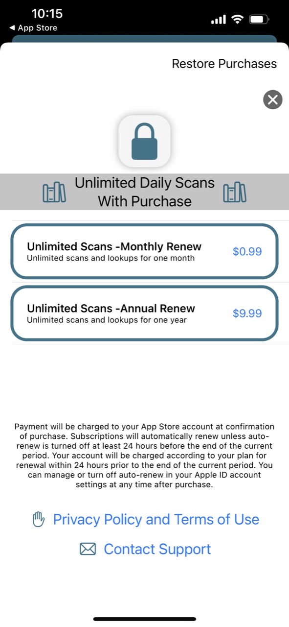 QuickScan Book Leveler