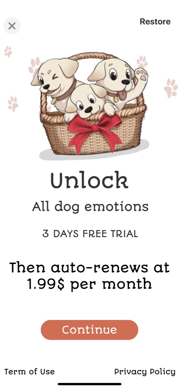Dog sounds: Animal translator