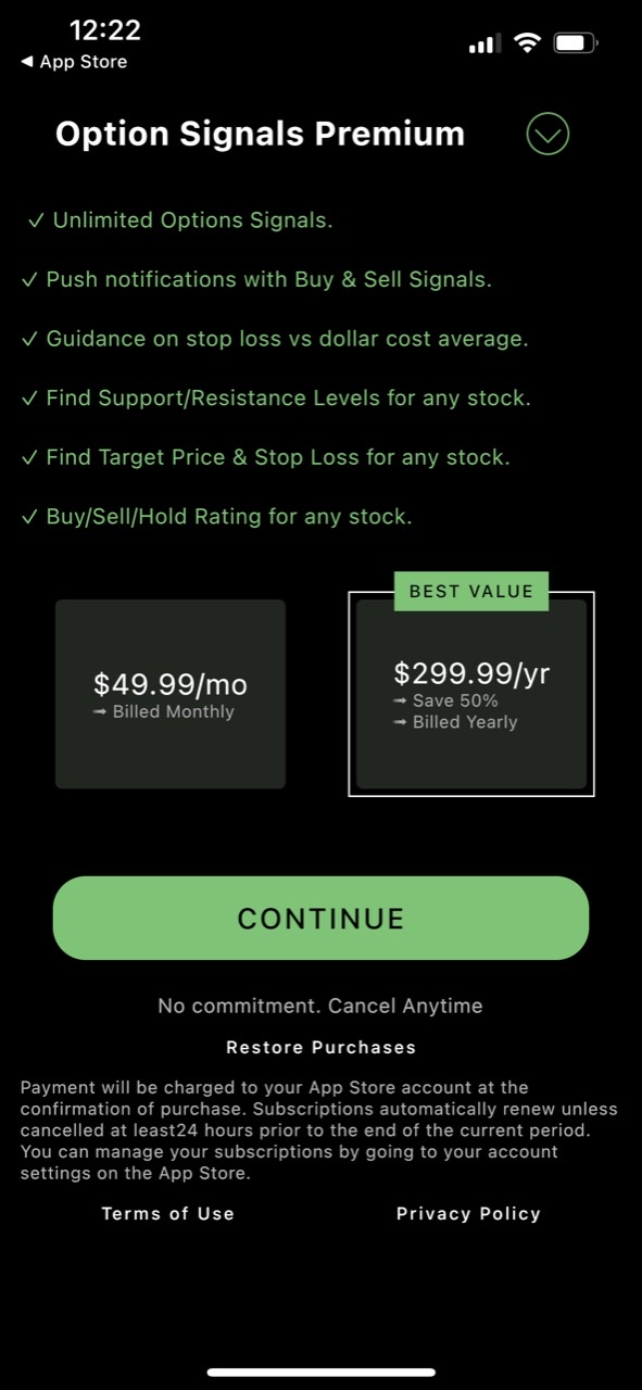 Option Signals - Live Alerts