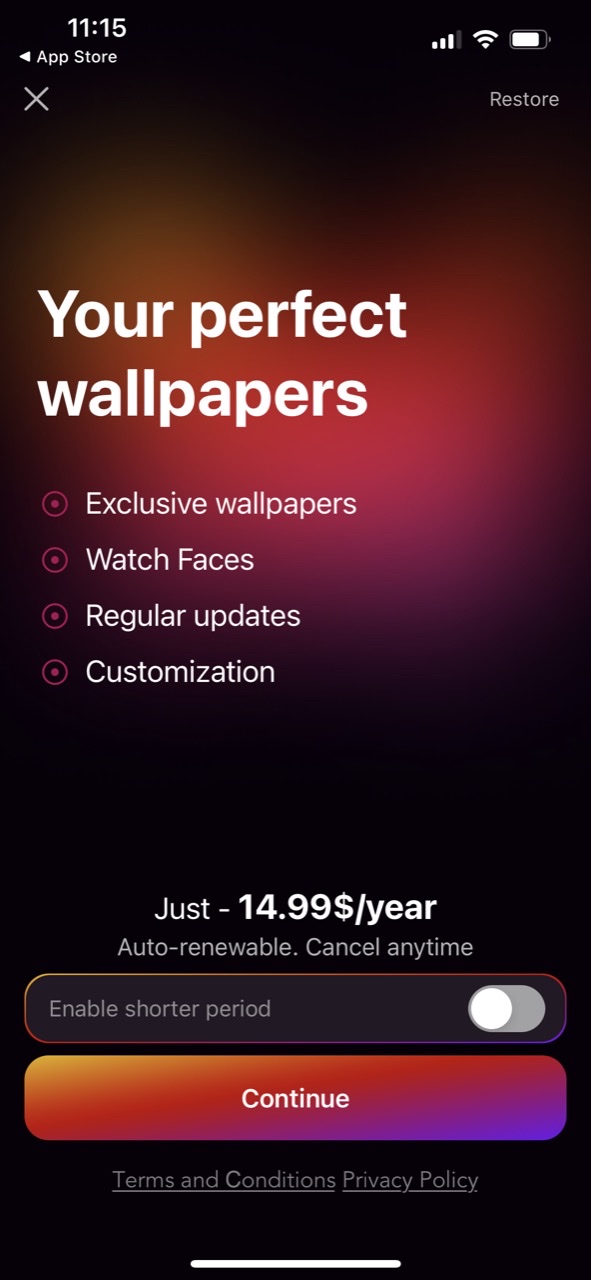 Wallpaper & Custom Faces