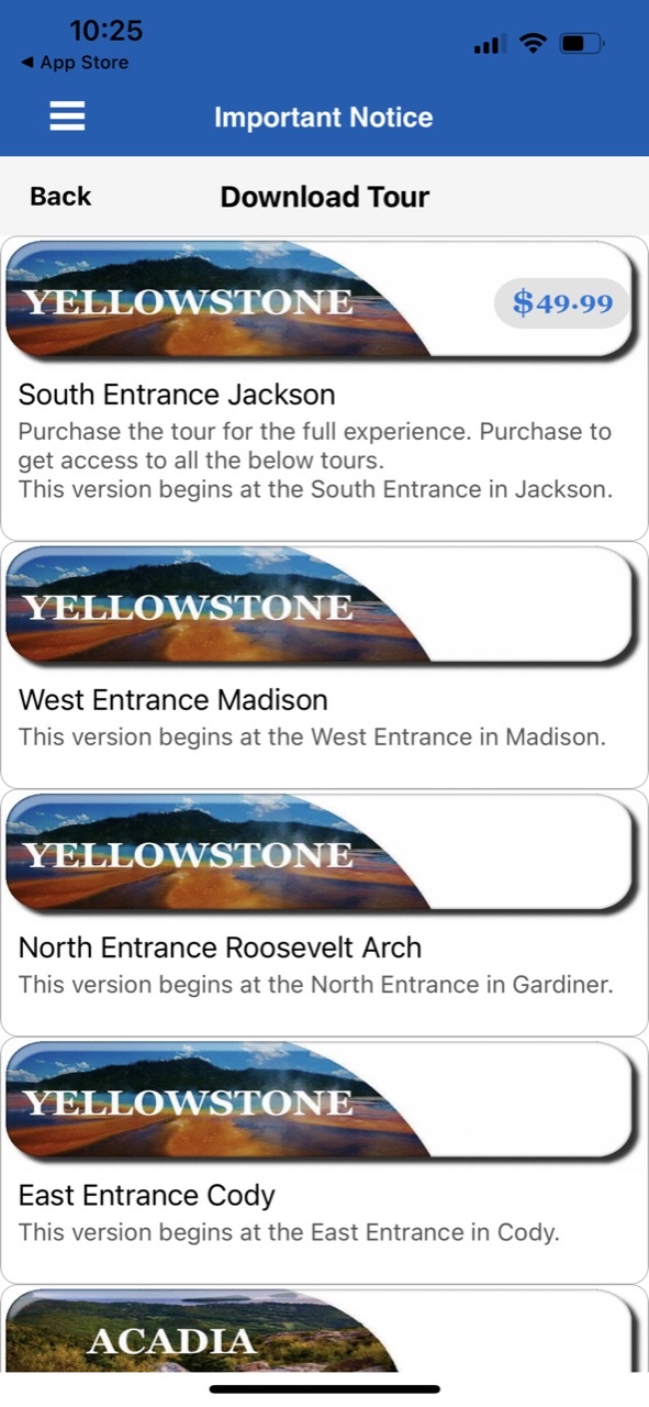 Yellowstone Audio Tour Guide