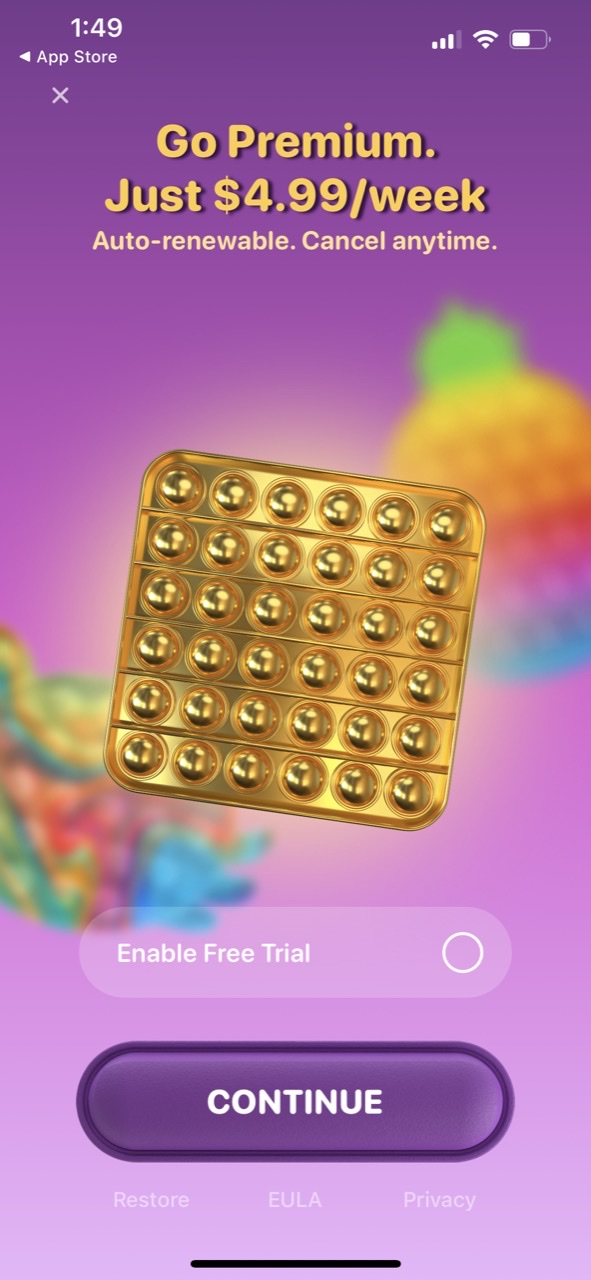 Pop it Game - Fidget Toys 3D