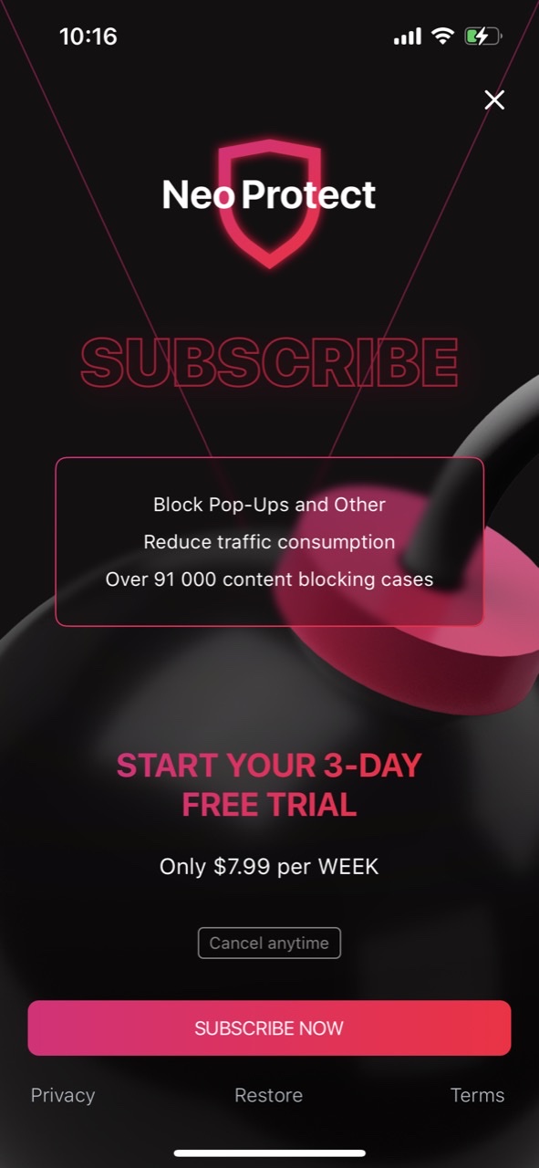 Neo Protect: AdBlock & Cleaner