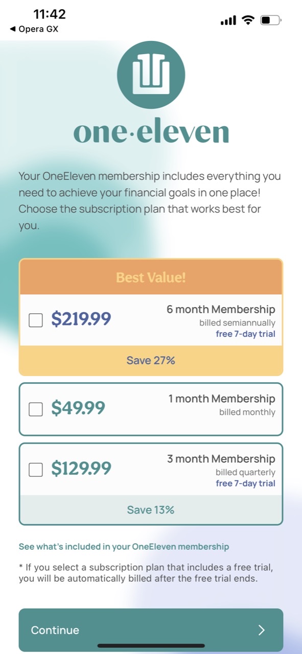 OneEleven Financial Wellness