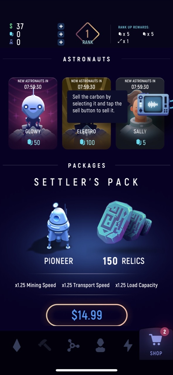 ExoMiner - Idle Miner Universe