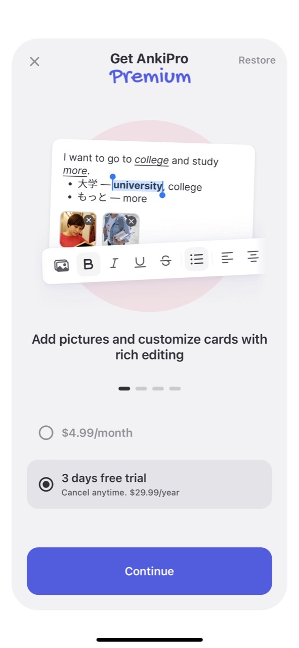 Anki Pro: Study Flashcards