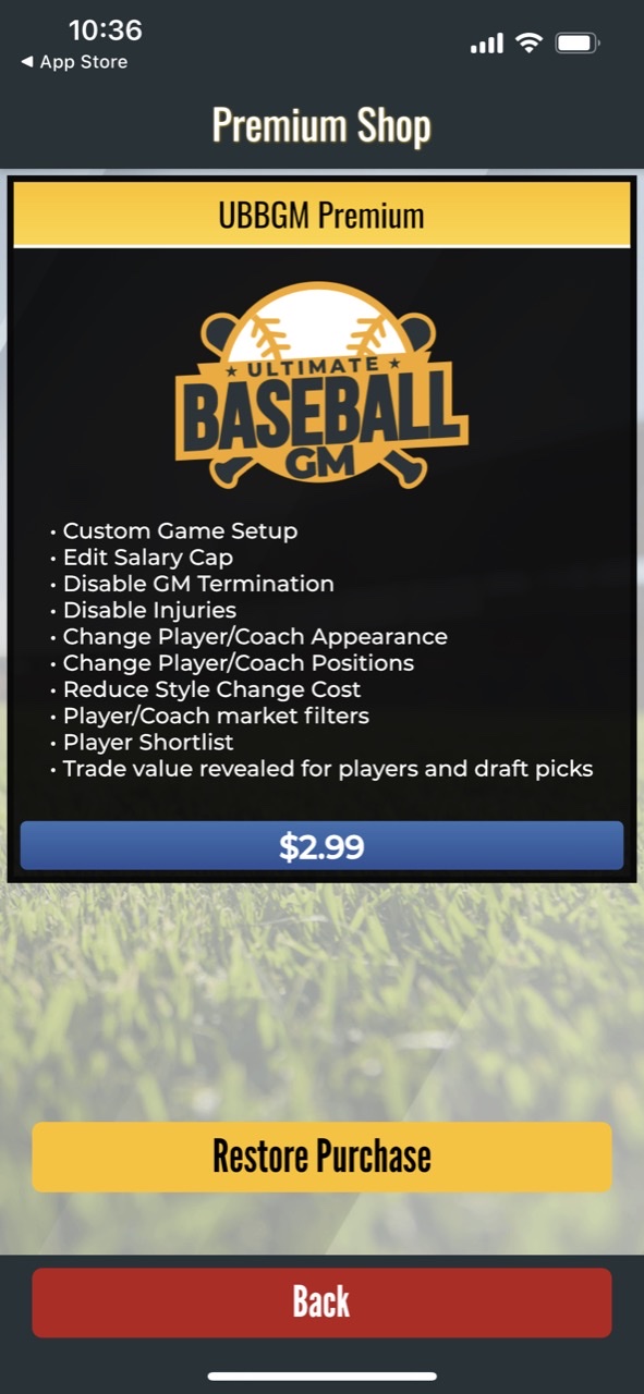 Ultimate Baseball GM 2024