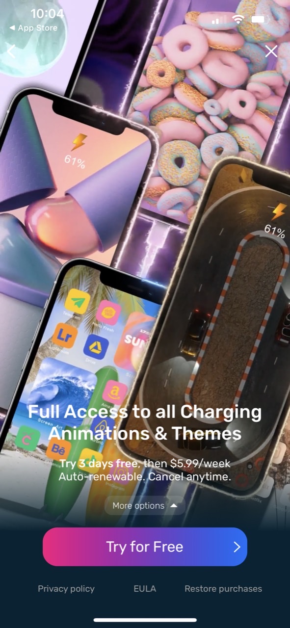 ScreenArt: Charging Animations