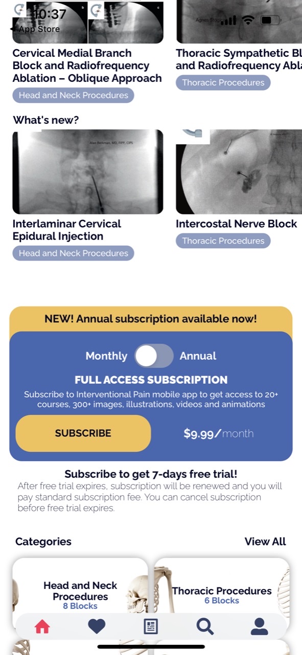Interventional Pain App