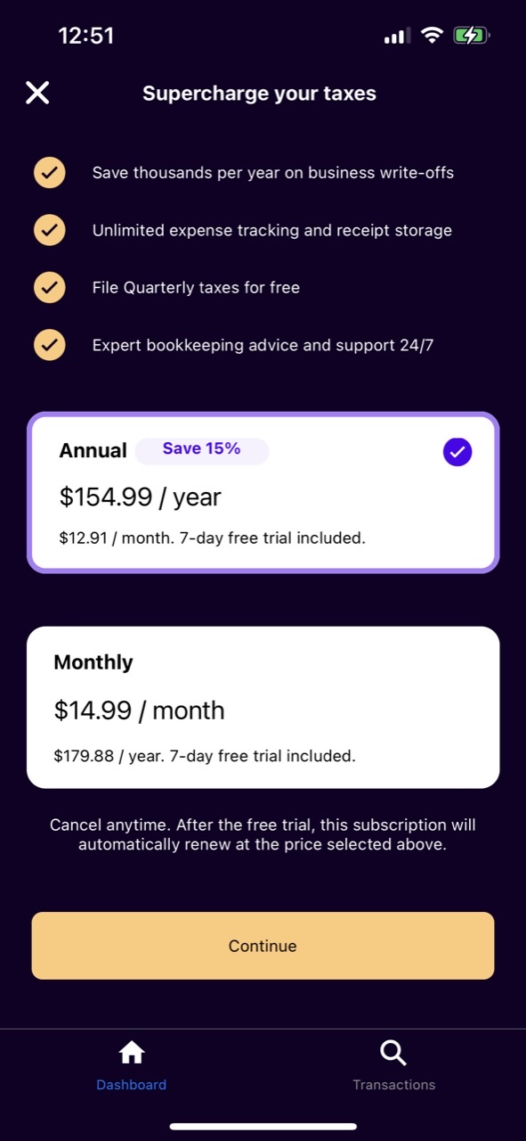 Dime: Smart Tax & Money App