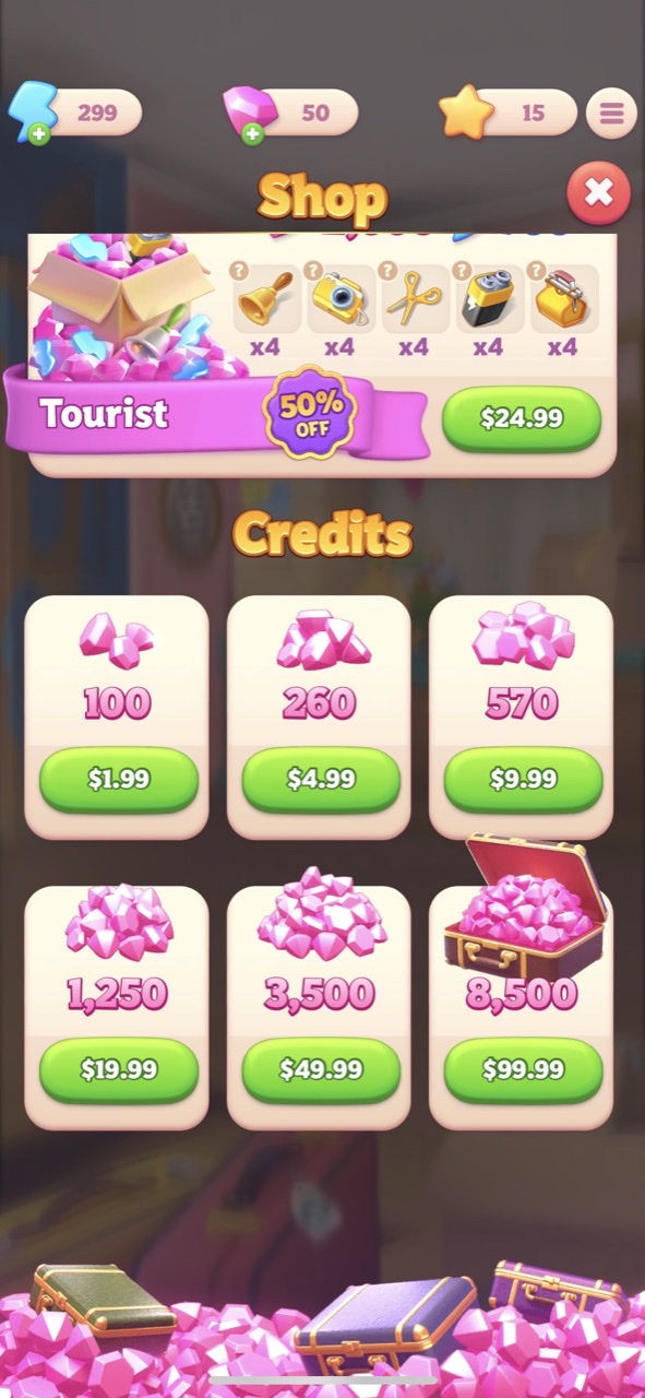 Merge Hotel Empire-Design Game