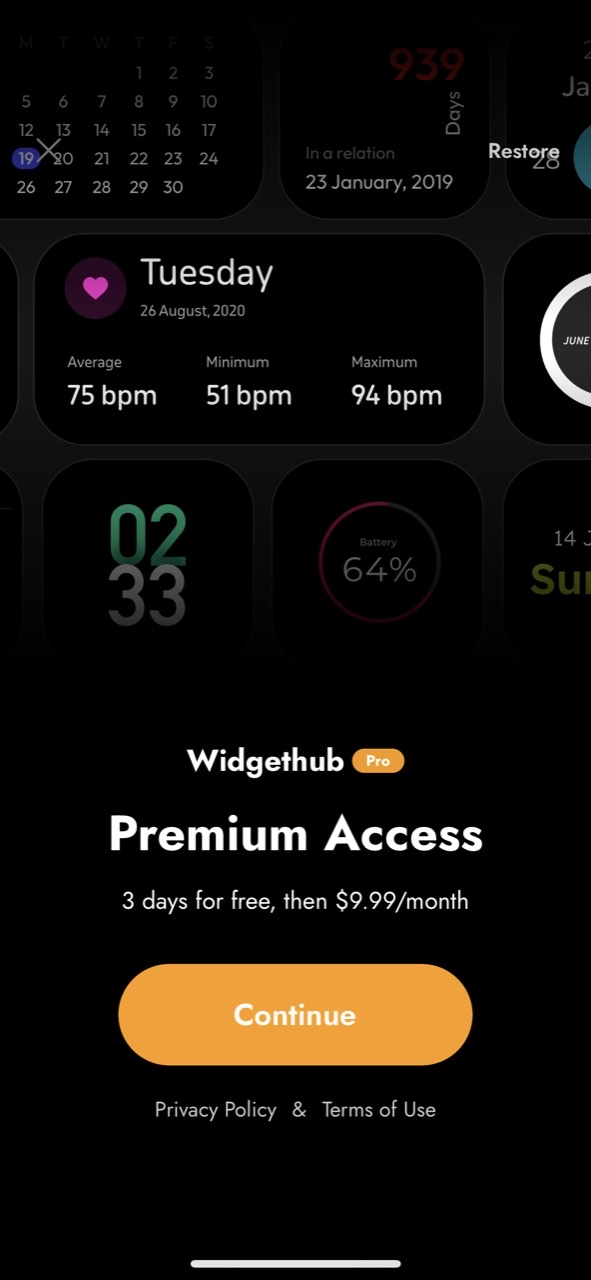 Wallpapers & Icons: Widgethub