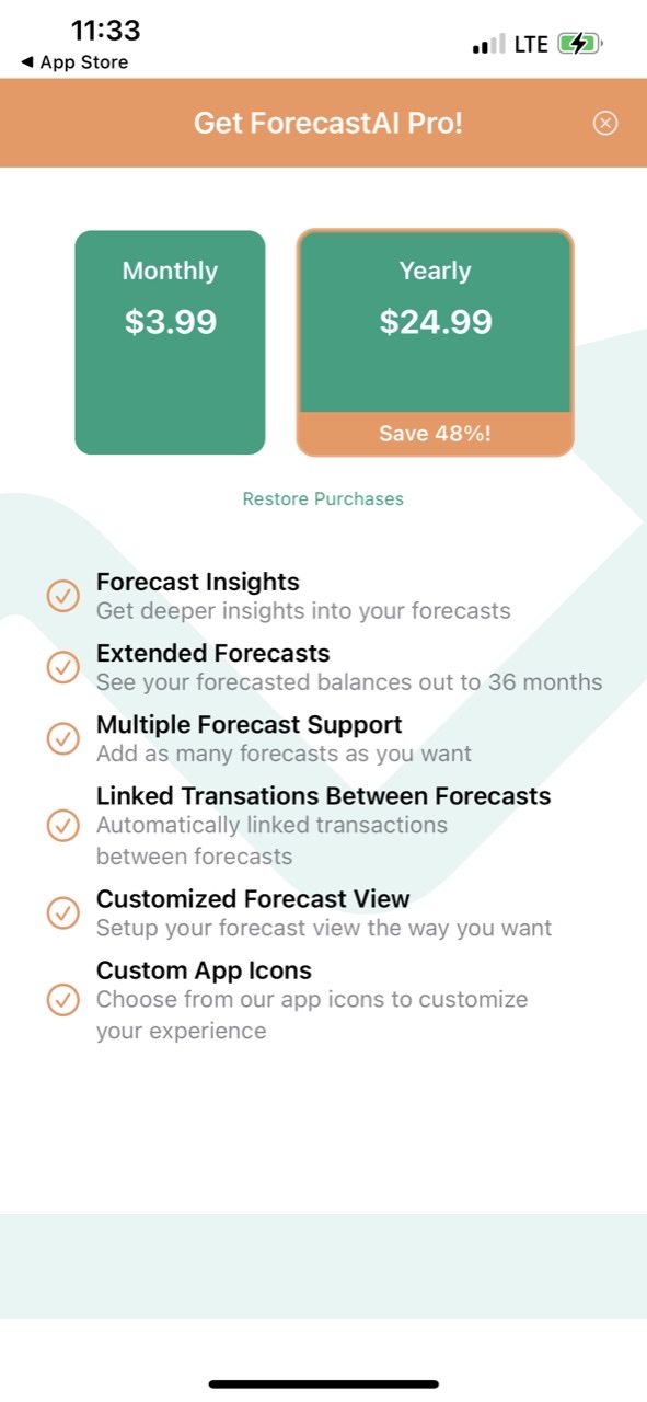 ForecastAI: Budget Tracking