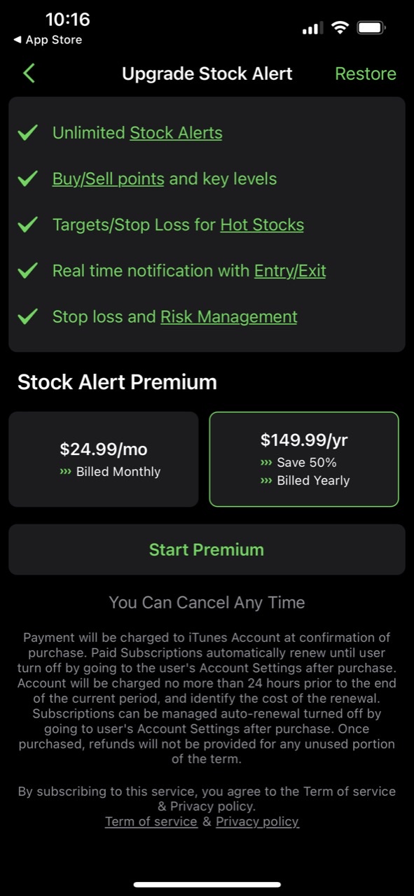 Stocks Alert - Stock Screener